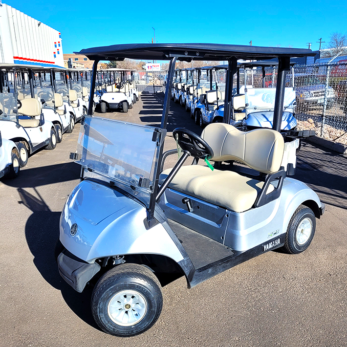 2019 Yamaha YDRA EFI QuieTech Moonstone/ Gas for sale at SnappyGolfCars