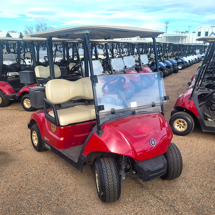 2020 Jasper Red EFI Quitech/ Gas for sale at SnappyGolfCars
