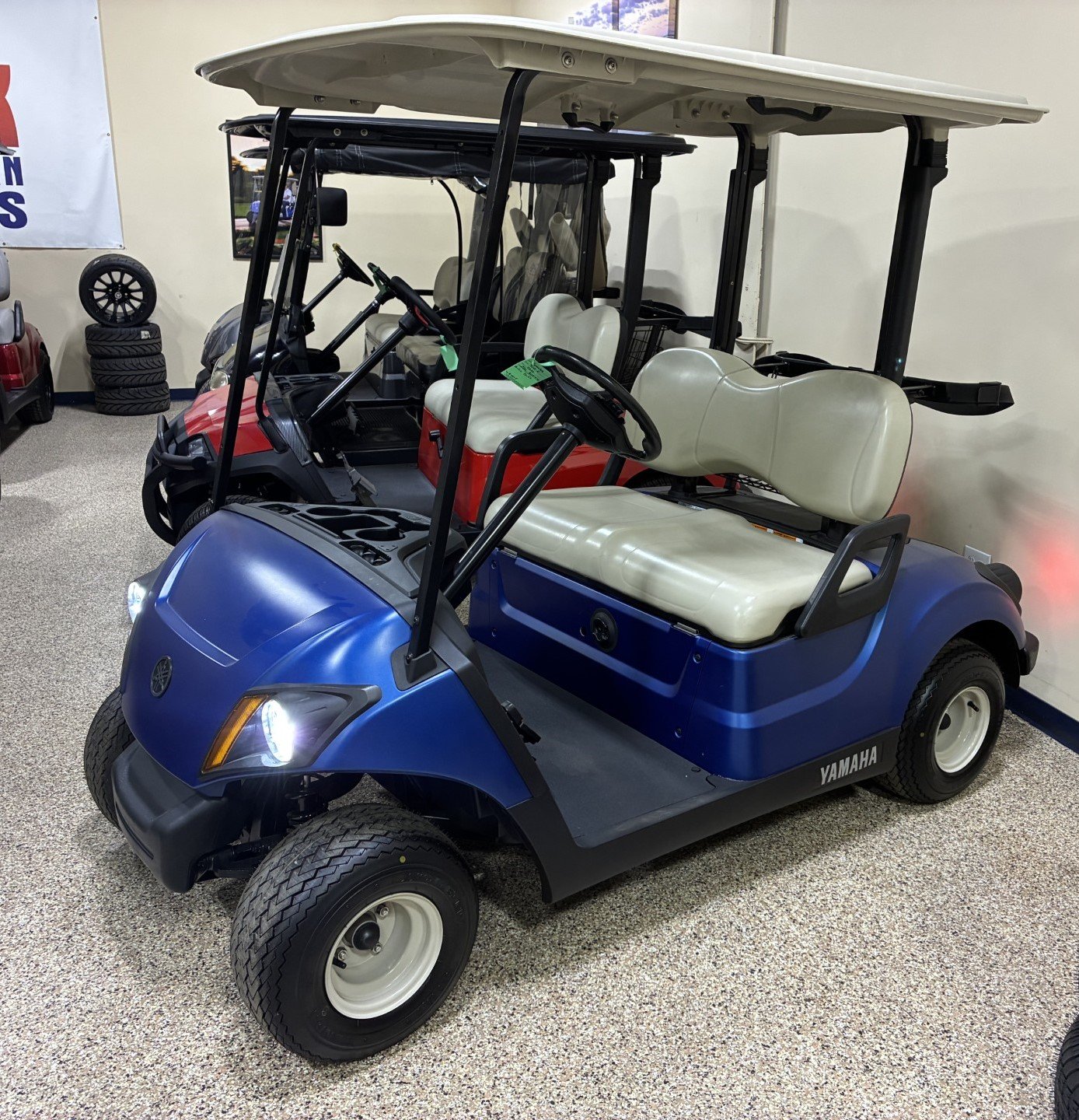 2020 Yamaha Arctic Drift PTV Electric for sale at SnappyGolfCars