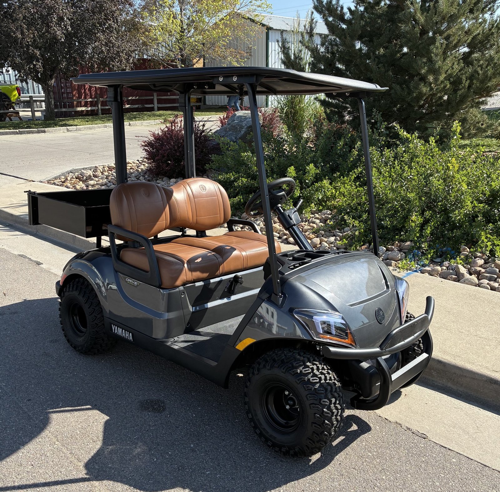 2022 Yamaha PTV Gas EFI Carbon Metallic for sale at SnappyGolfCars