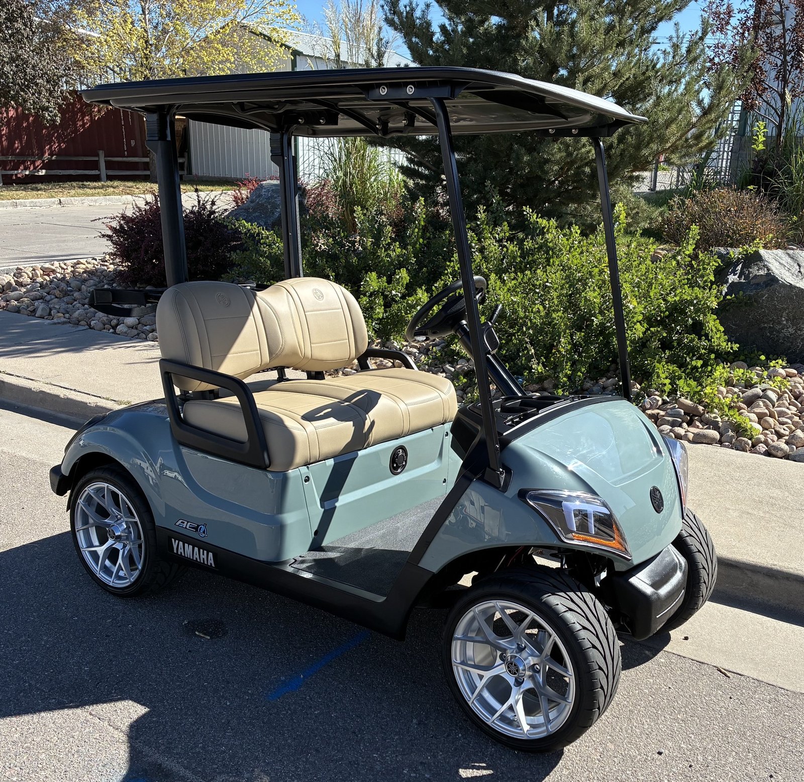 2022 Yamaha Electric PTV Frosty Fern for sale at SnappyGolfCars