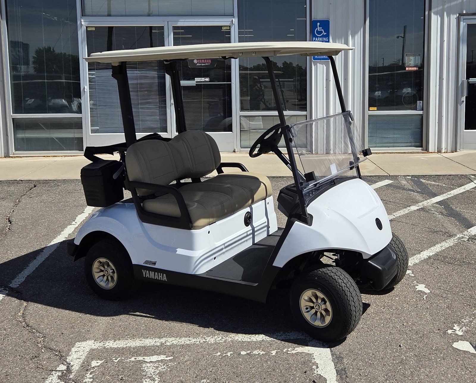 2026 Yamaha Drive 2 AC Glacier Electric for sale at SnappyGolfCars