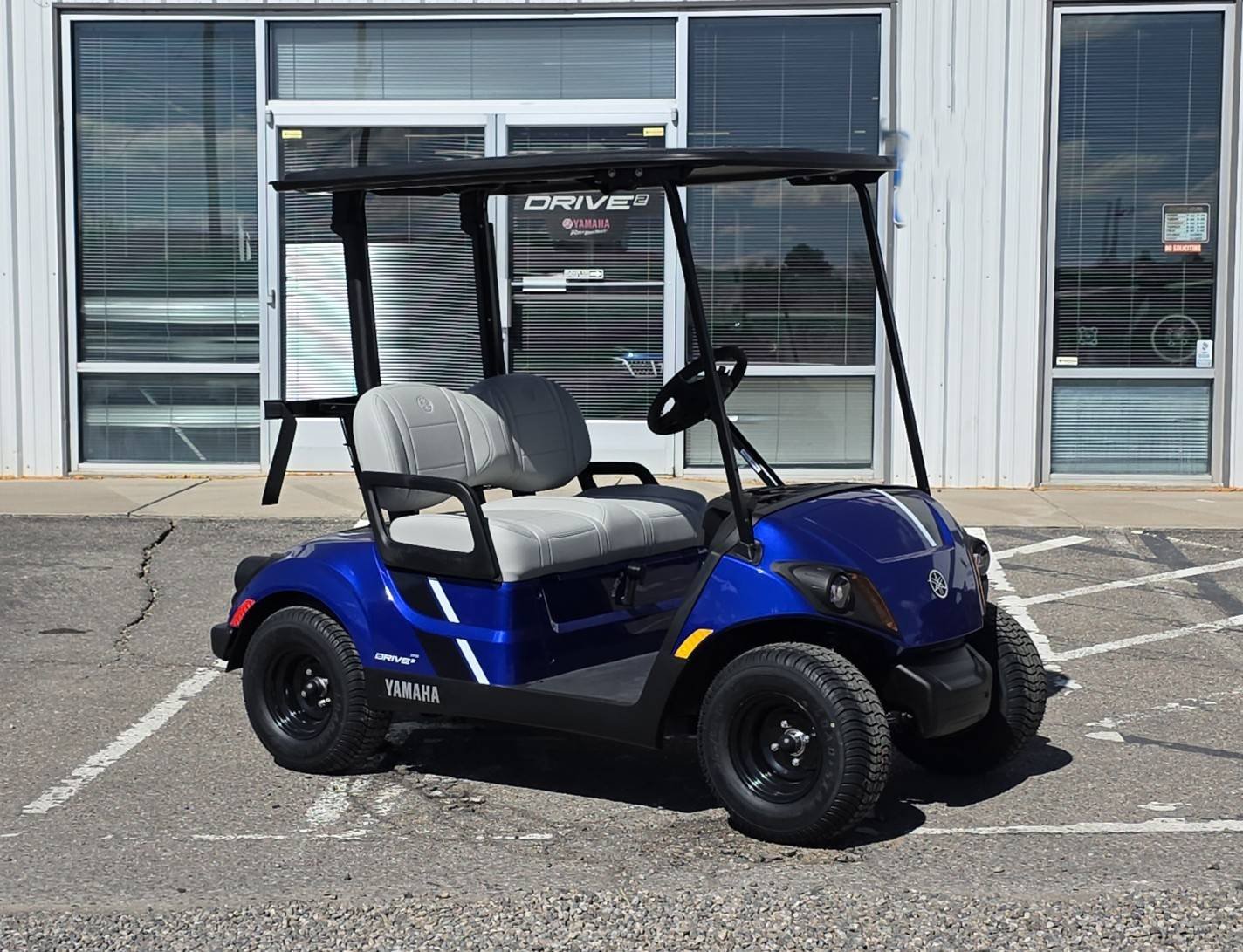 2026 Yamaha PTV QuieTech EFI Gas Racing Blue for sale at SnappyGolfCars