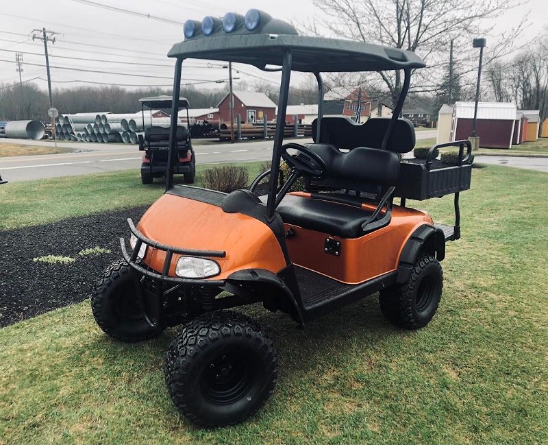 2018 EZ-GO RXV Gas Powered Shuttle/Utility Vehicle for sale at SnappyGolfCars