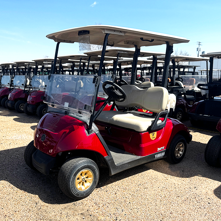 2021 Jasper Red YDRE AC/Electric for sale at SnappyGolfCars