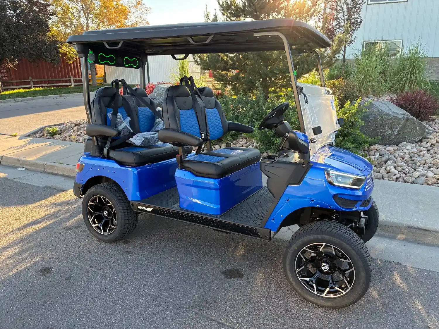 2026 Madjax Ascent – Coastal Blue for sale at SnappyGolfCars