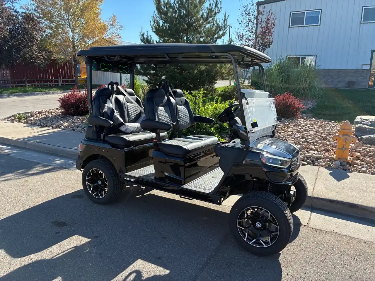 2026 Madjax Ascent – Raven Black for sale at SnappyGolfCars