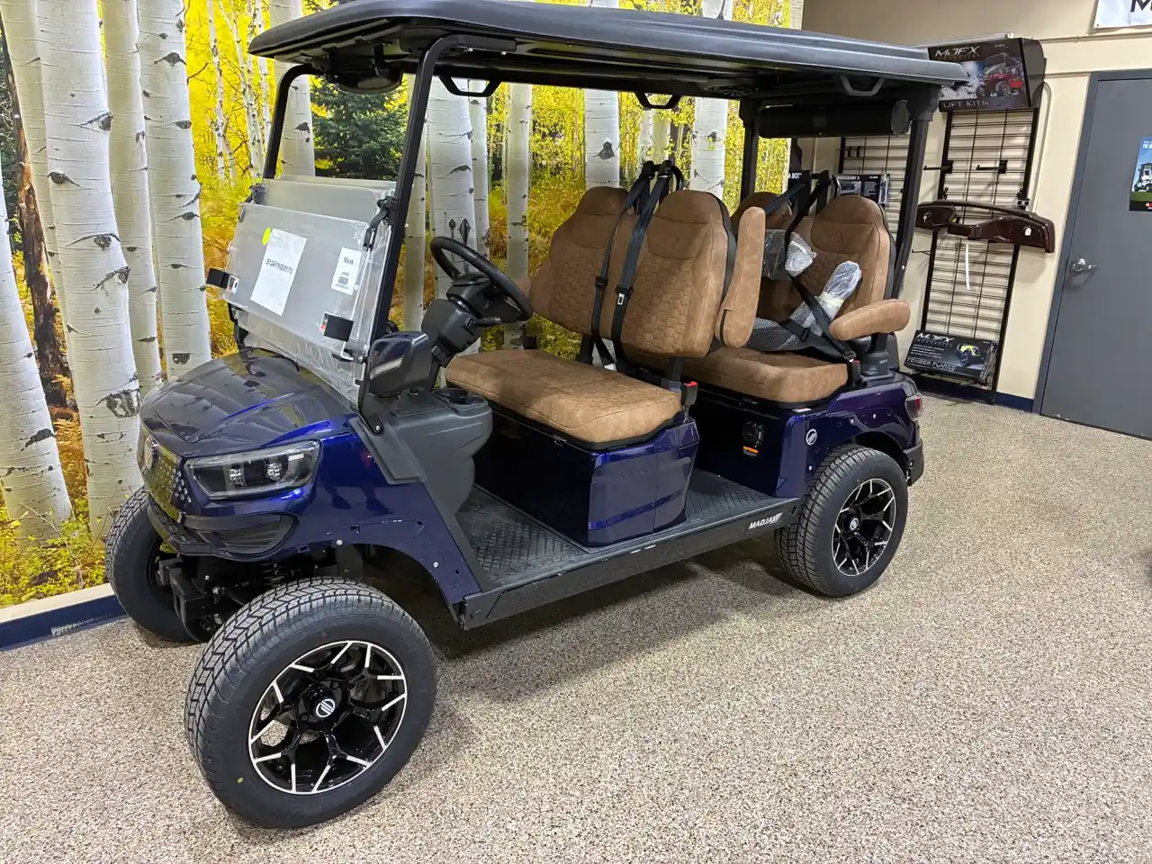 2026 Madjax Ascent – Santorini Blue for sale at SnappyGolfCars