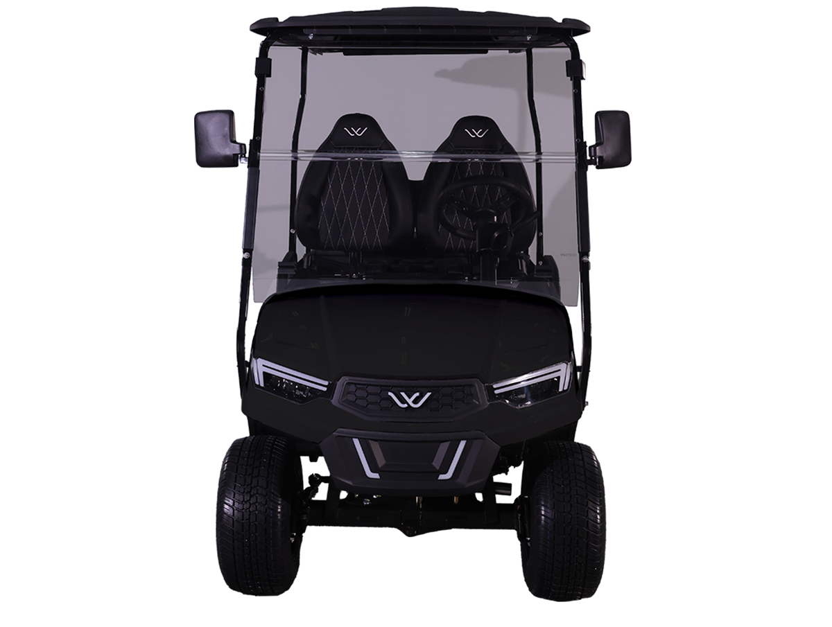 2026 Whisper W5 Matte Black with Heated & Cooled Seats for sale at SnappyGolfCars